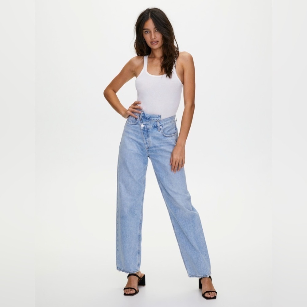 AGOLDE Criss Cross Upsized Jean in Suburbia